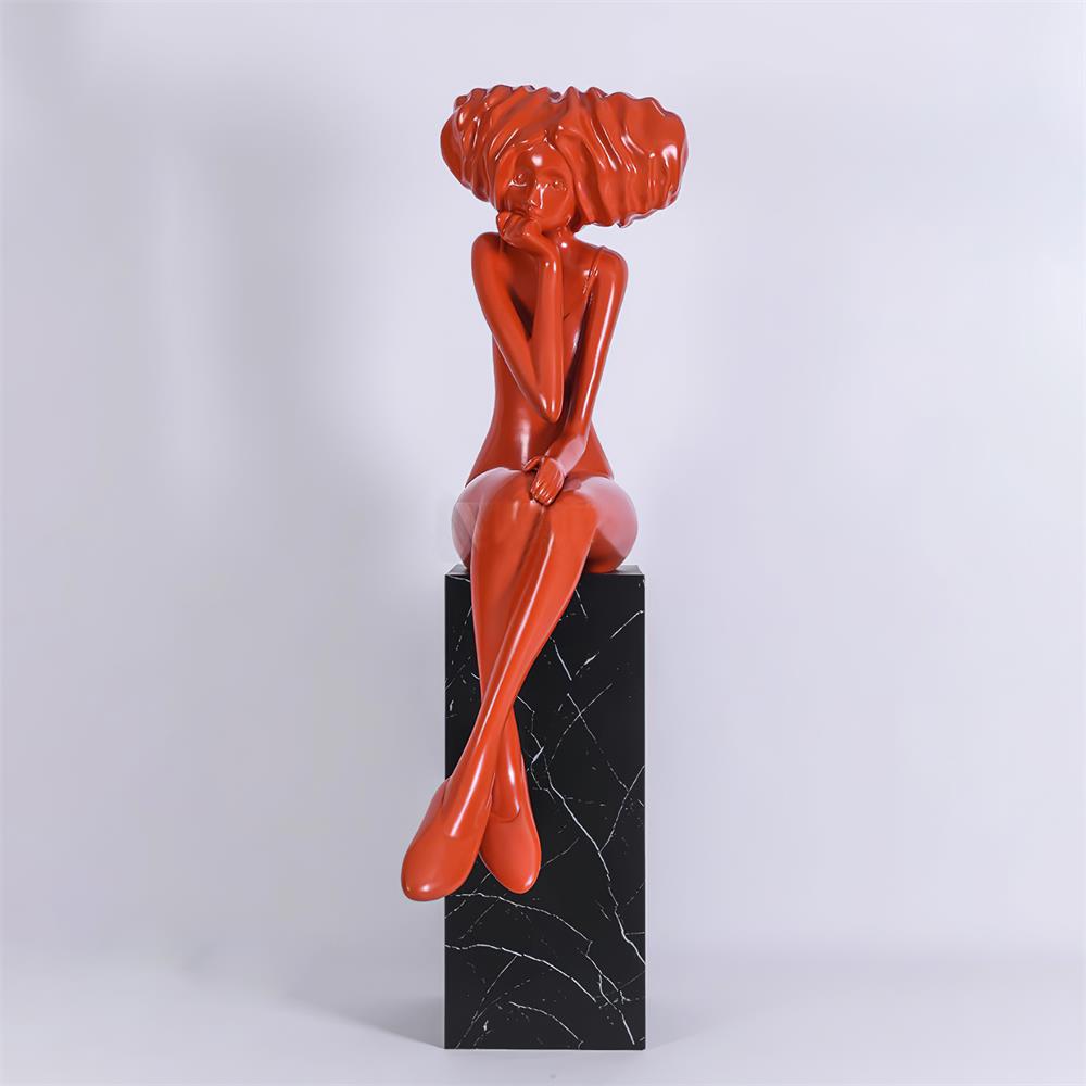 modern-girl-meditation-sculpture-large-indoor-decorative-statue-for-contemporary-home-decor