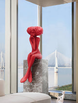 modern-girl-meditation-sculpture-large-indoor-decorative-statue-for-contemporary-home-decor