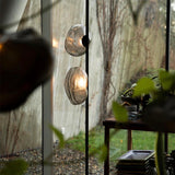 Elegant Handcrafted Glass Petal Standing Floor Lamp with Modern Melt Lava Effect Shades