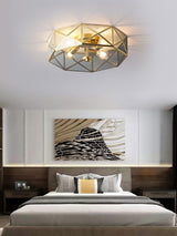 modern-geometric-polyhedron-glass-flush-mount-ceiling-light-brass-metal-base-industrial-retro-fixture