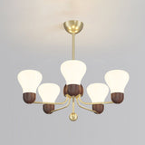vintage-walnut-wood-chandelier-with-creamy-glass-shades-for-living-dining-room