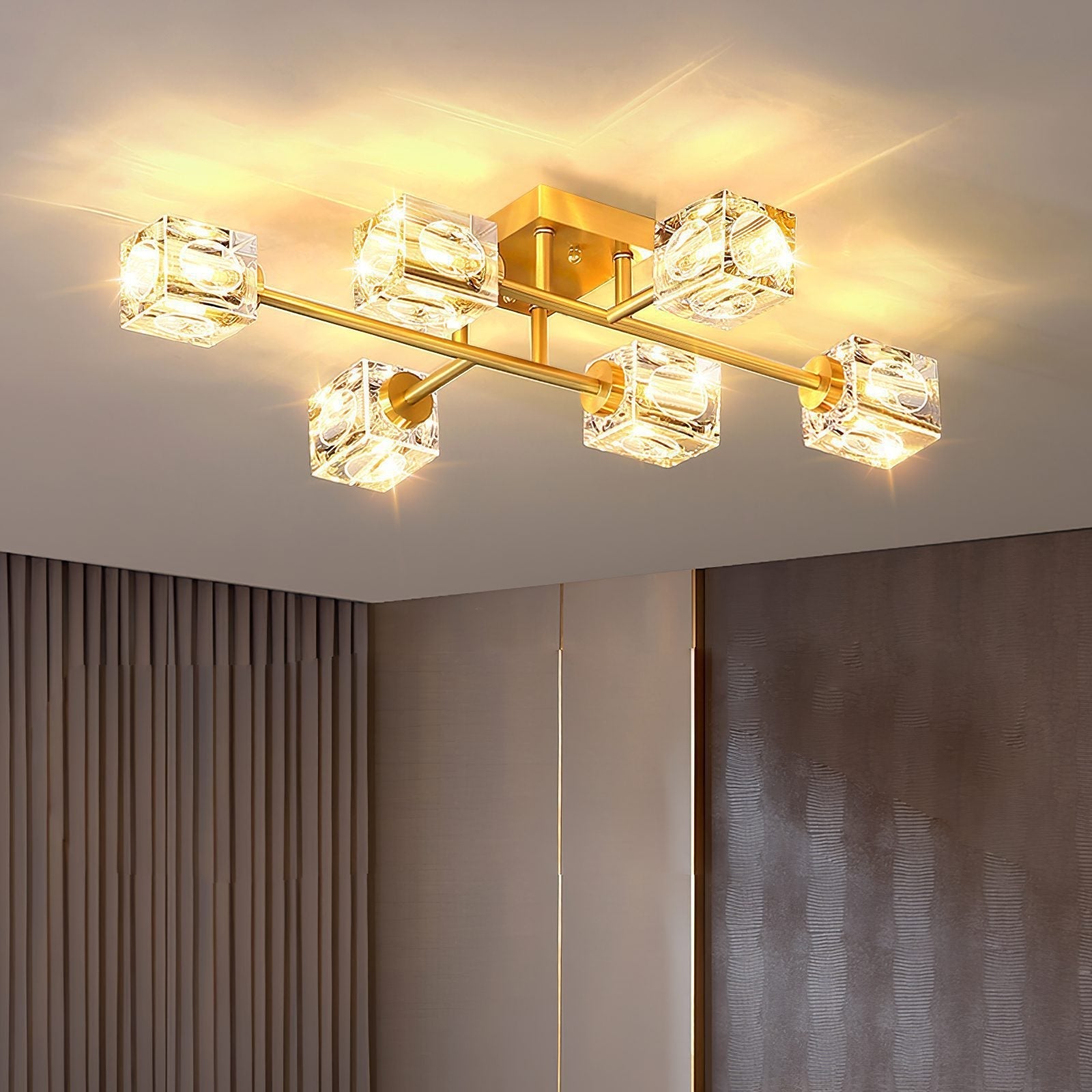 modern-geometric-brass-and-crystal-cube-flush-mount-ceiling-light-fixture