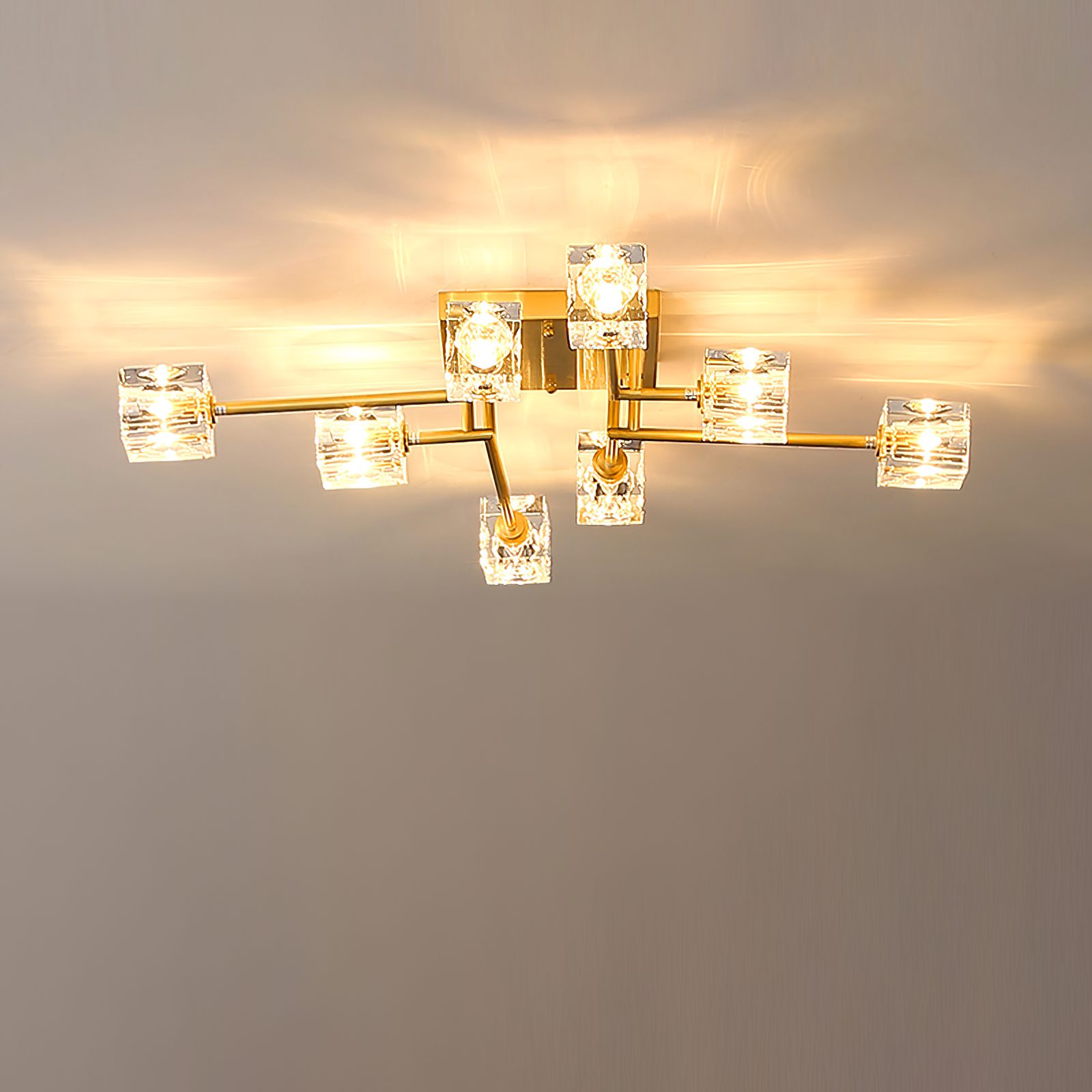 modern-geometric-brass-and-crystal-cube-flush-mount-ceiling-light-fixture