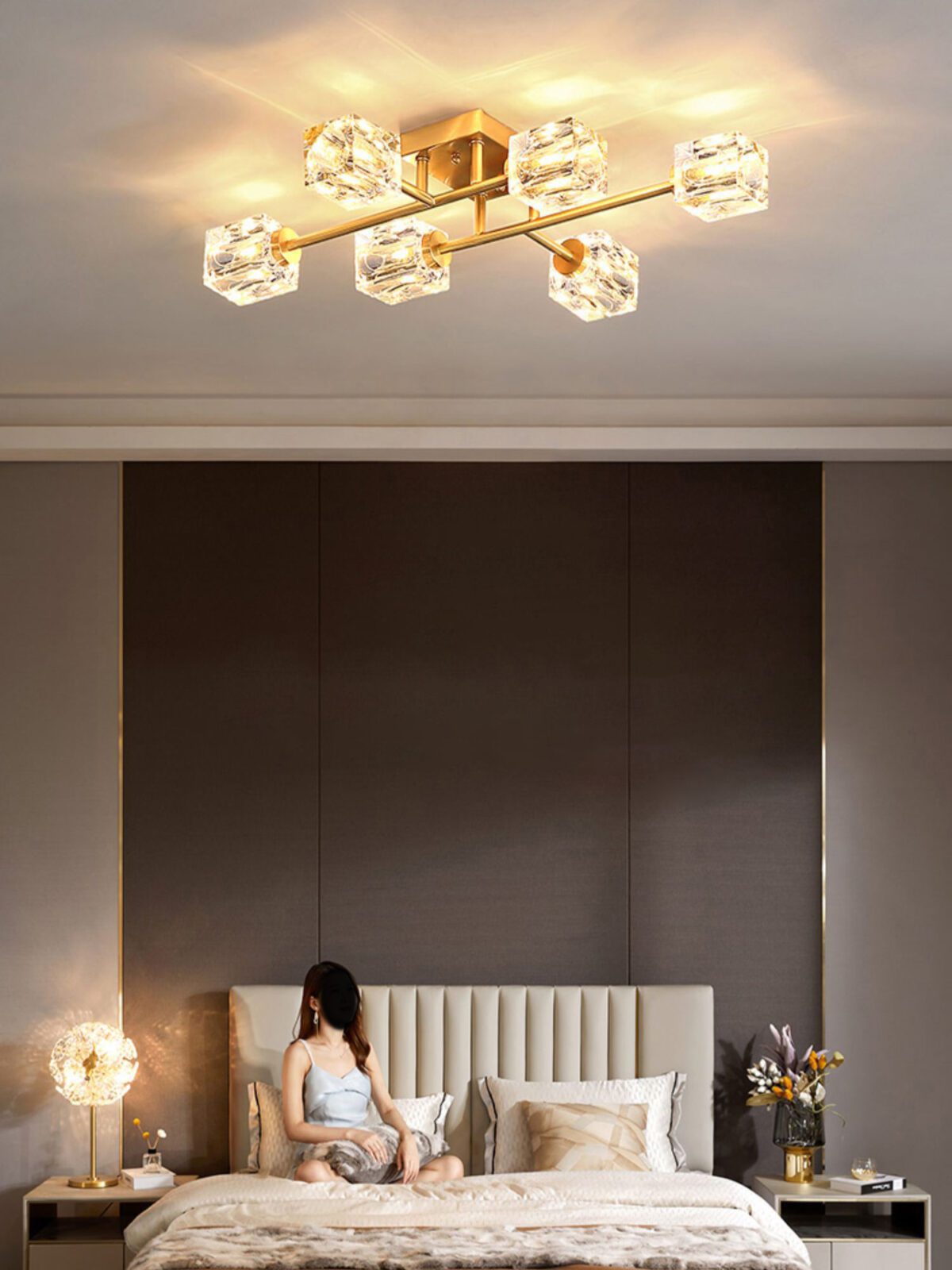 modern-geometric-brass-and-crystal-cube-flush-mount-ceiling-light-fixture