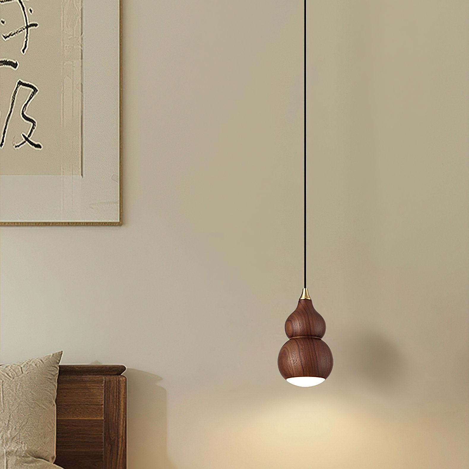 handcrafted-black-walnut-wooden-gourd-led-pendant-light-for-kitchen-island-and-dining-room