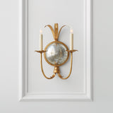 classic-distressed-brass-wall-sconce-with-antique-mirror-accent-for-traditional-hallways-and-living-rooms