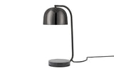 Grant Modern Marble Base Table Lamp with Adjustable Tilt Metal Shade for Bedside and Living Room
