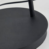 Geometric Alabaster Accent Desk Lamp with Downward Spotlight for Indoor Decor
