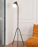 Modern Grasshopper Style Metal Floor Lamp Adjustable Task Standing Light for Reading