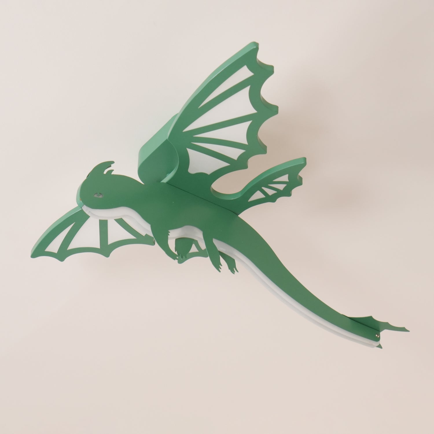 Modern Green Dinosaur Cartoon LED Ceiling Light for Childrens Room Decor