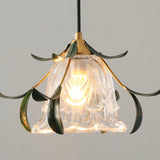 vintage-nature-inspired-green-leaf-floral-pendant-light-with-glass-flower-shade