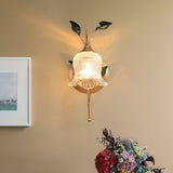 elegant-green-leaf-floral-sconce-wall-light-with-glass-petal-and-crystal-accents