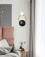 modern-geometric-circle-design-wall-sconce-gold-and-black-indoor-accent-lighting
