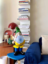 Modern Resin Dwarf Gummy Working Table Lamp with Glass Bubble for Desk Decor