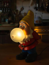 Modern Resin Dwarf Gummy Working Table Lamp with Glass Bubble for Desk Decor