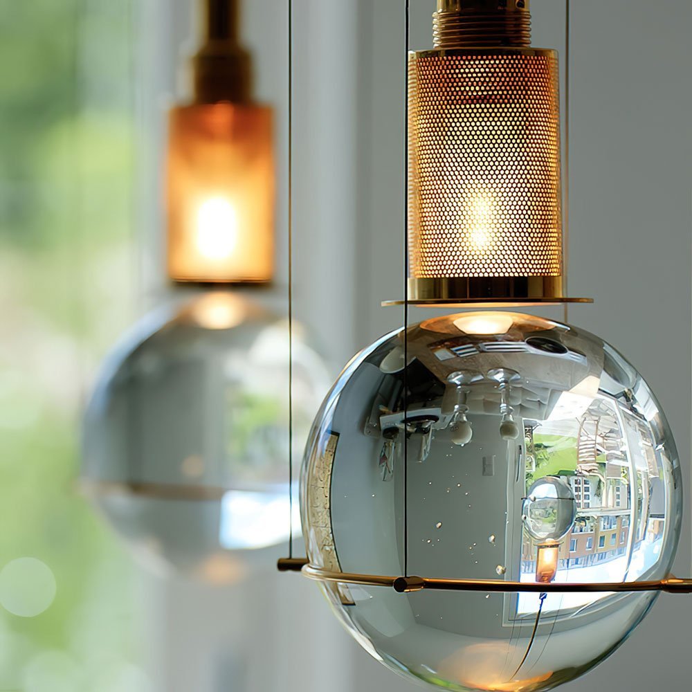 modern-glass-crystal-pendant-light-gold-chandelier-with-cylindrical-reflector-and-spherical-element-design