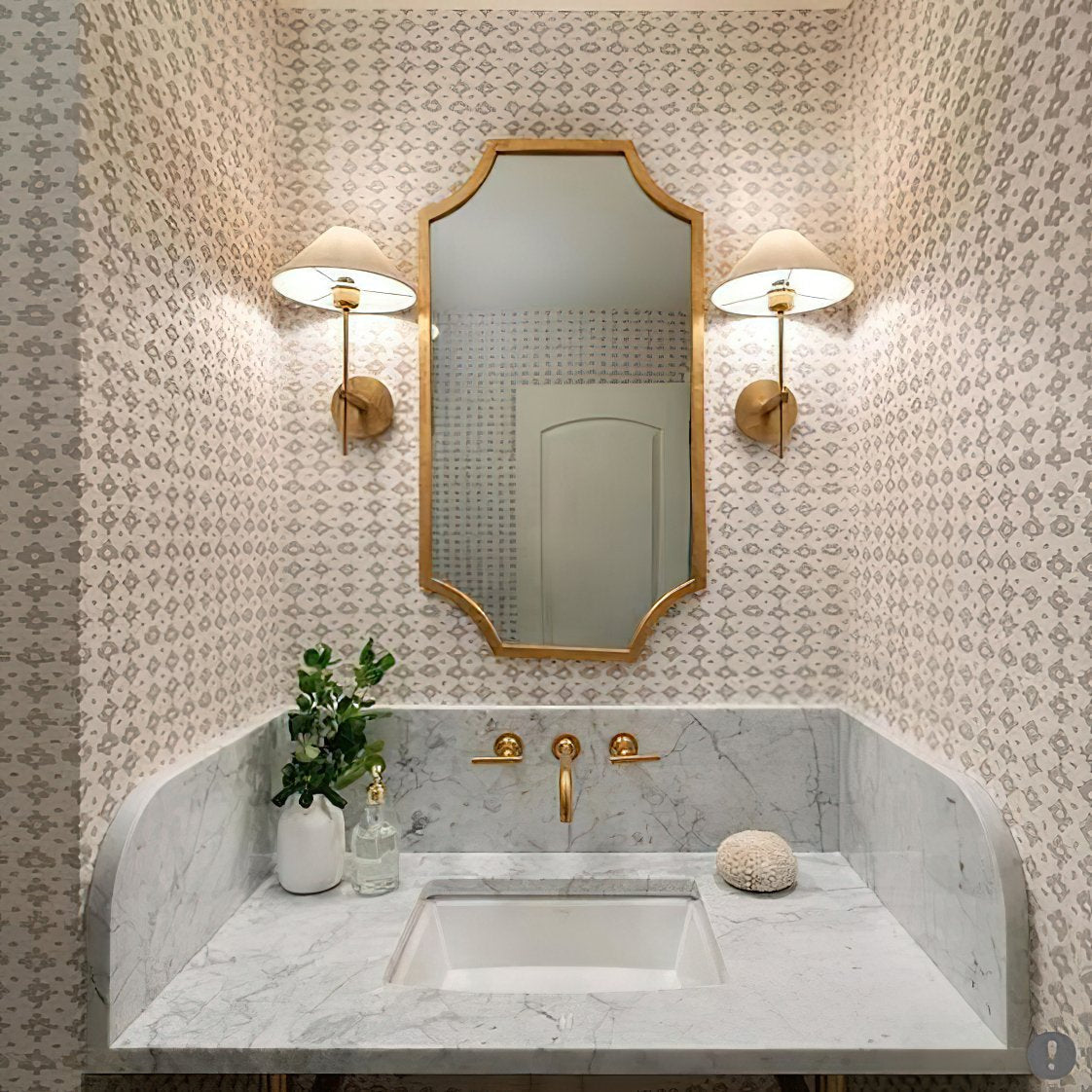 modern-brass-wall-sconce-with-triangular-fabric-shade-hackney-style-light