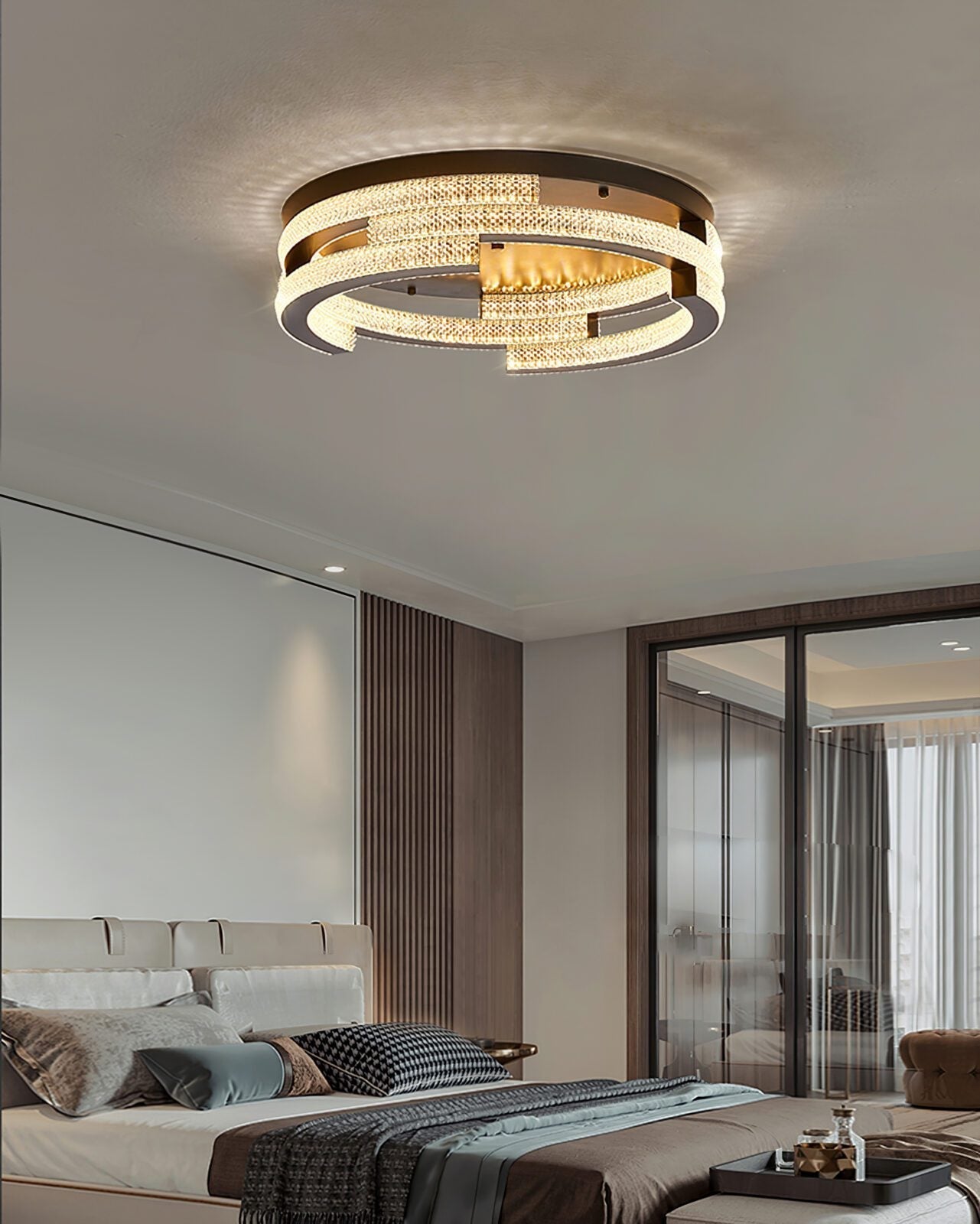 modern-ring-shaped-half-dome-led-flush-mount-ceiling-light-in-gold-or-black-finish