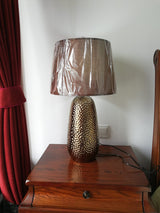 modern-bronze-hammered-ceramic-table-lamp-with-linen-shade-for-bedside-and-living-room