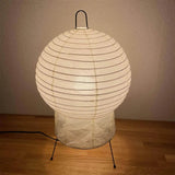 Hana Washi Japanese Rice Paper Table Lamp Minimalist Desk Light for Bedroom Living Room