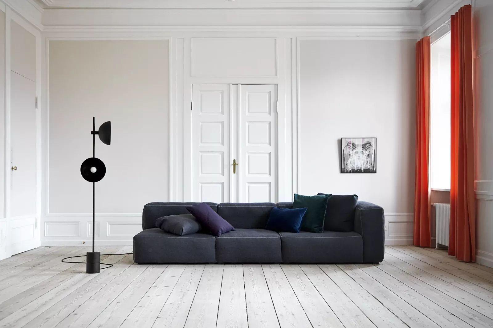 Modern Photographer Studio Standing Floor Lamp with Dual White Glass Shades