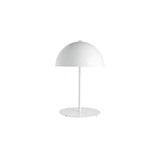 Modern Dome Metal Table Lamp Contemporary Mushroom Style Nightstand Light for Bedroom and Office