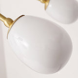 modern-brass-chandelier-with-pearl-glass-shades-and-elegant-curved-arms