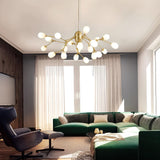 modern-brass-chandelier-with-pearl-glass-shades-and-elegant-curved-arms