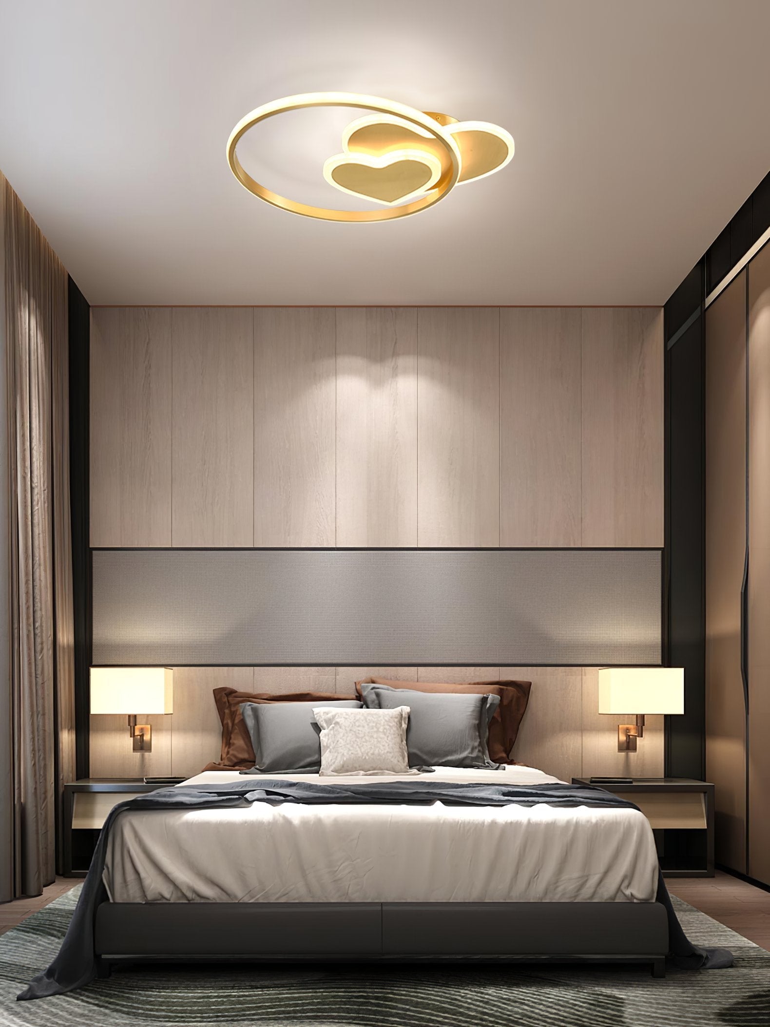 modern-gold-heart-shaped-acrylic-led-flush-mount-ceiling-lighting-fixture