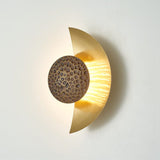 modern-helix-crescent-led-wall-sconce-textured-bronze-shield-light-in-gold-finish
