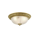 elegant-hemispherical-carved-glass-ceiling-light-brass-flush-mount-fixture
