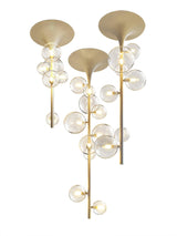 Modern Multi Head Glass Tube Ceiling Light for Hallways and Entryways