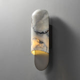 modern-white-marble-led-wall-sconce-set-of-2-gold-and-black-finished-indoor-lighting-fixtures