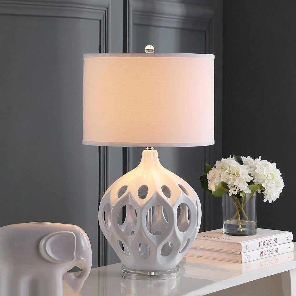 modern-ceramic-table-lamp-with-hollow-design-and-fabric-drum-shade-for-elegant-interior-lighting-decor