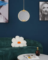modern-circular-glass-pendant-light-with-brass-finish-and-integrated-led-spotlight