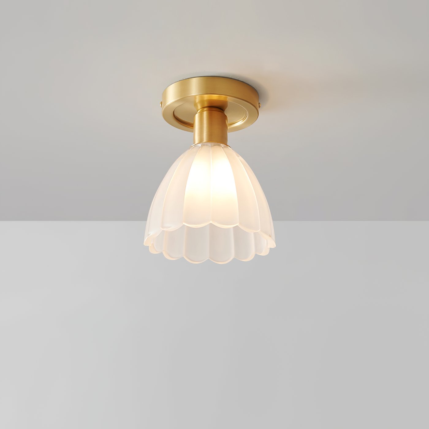 elegant-hubble-style-white-glass-ceiling-light-with-modern-brass-base