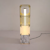 Modern Modular Geometric LED Floor Lamp Hyperqube Stacked Cube Standing Light