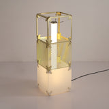 Modern Modular Geometric LED Floor Lamp Hyperqube Stacked Cube Standing Light