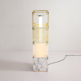 Modern Modular Geometric LED Floor Lamp Hyperqube Stacked Cube Standing Light