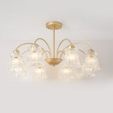 modern-round-brass-chandelier-with-ice-cream-style-frosted-glass-shades-for-living-room