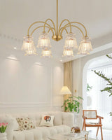 modern-round-brass-chandelier-with-ice-cream-style-frosted-glass-shades-for-living-room