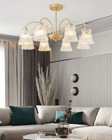 modern-round-brass-chandelier-with-ice-cream-style-frosted-glass-shades-for-living-room