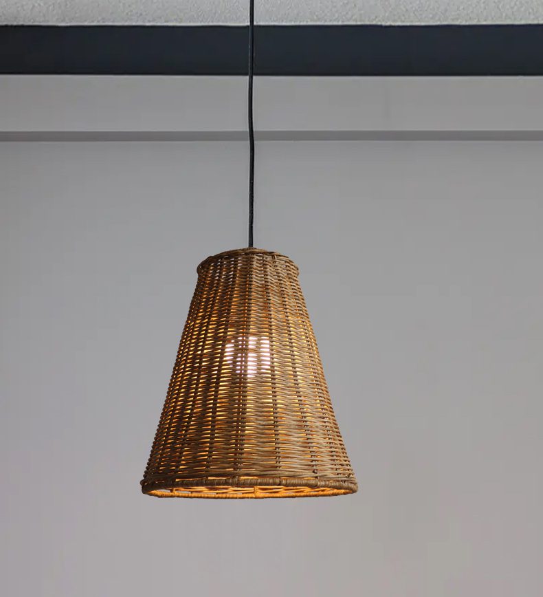 hand-woven-rattan-hat-pendant-light-boho-style-wicker-ceiling-lamp