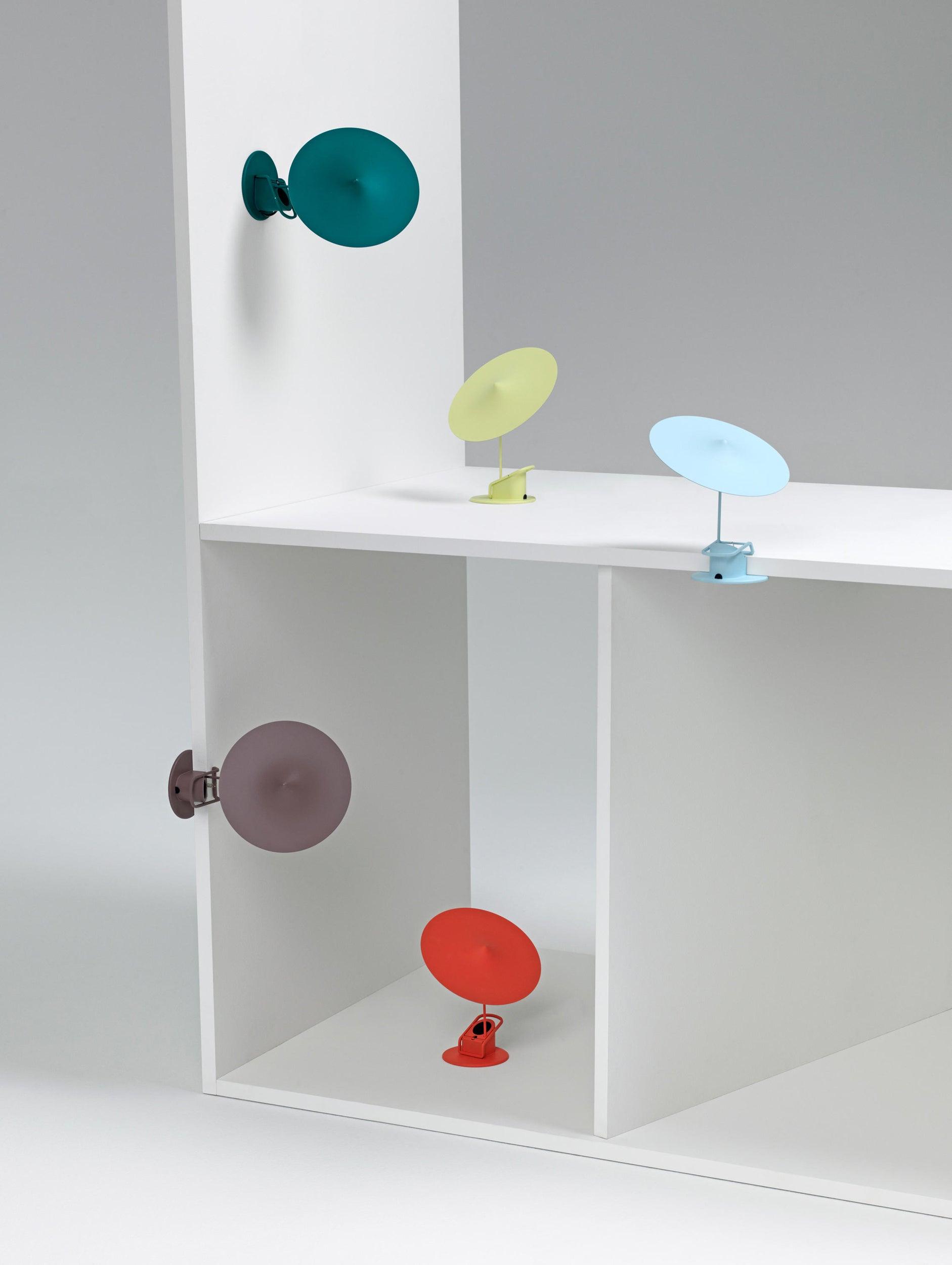 Modern Adjustable LED Task Lamp with Magnetic Ball Joint and Painted Aluminum Finish