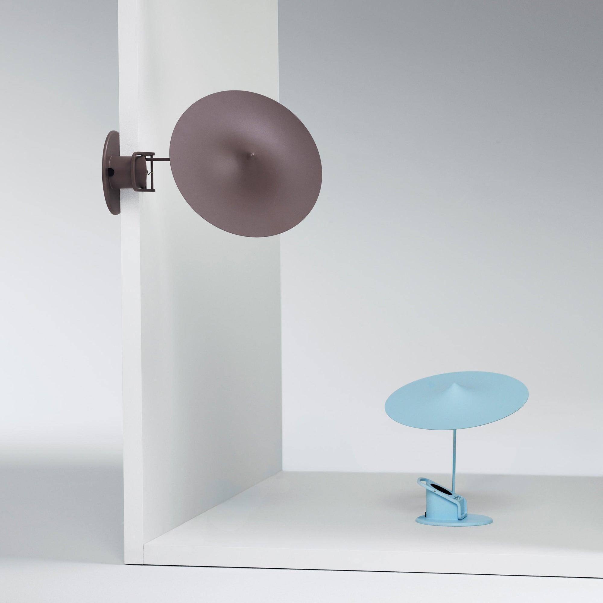 Modern Adjustable LED Task Lamp with Magnetic Ball Joint and Painted Aluminum Finish