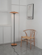 Modern Adjustable LED Floor Lamp with Directional Suspension and Aluminum Frame
