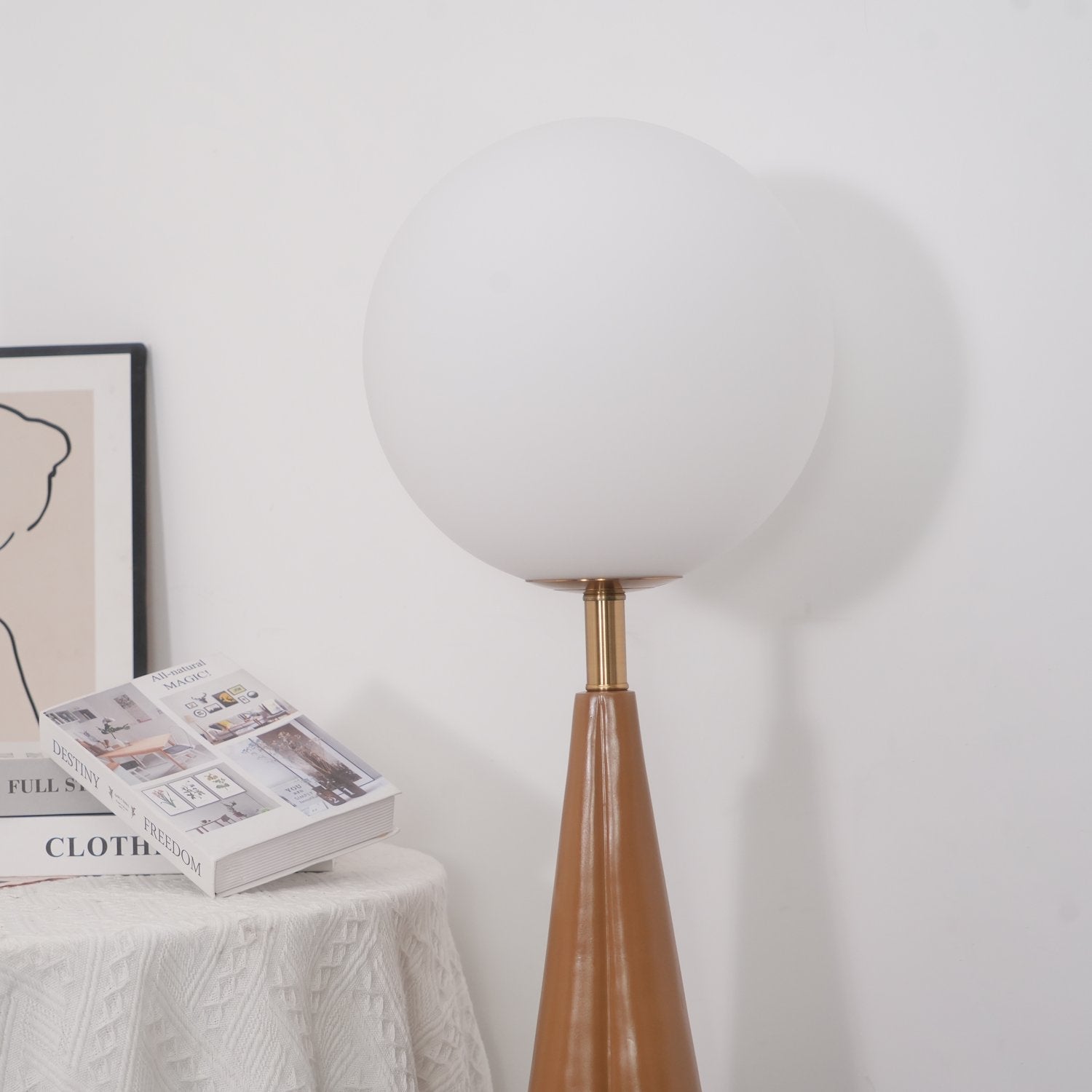 modern-blown-glass-floor-lamp-with-resin-base-and-opaline-diffuser-in-brown