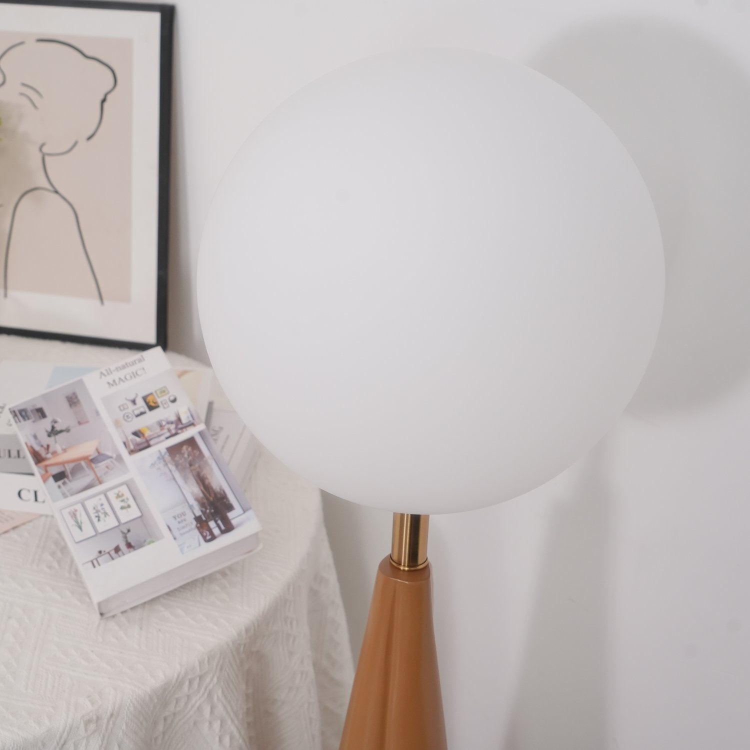 modern-blown-glass-floor-lamp-with-resin-base-and-opaline-diffuser-in-brown