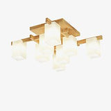 modern-japanese-square-wood-ceiling-light-fixture-with-glass-shades-for-living-room