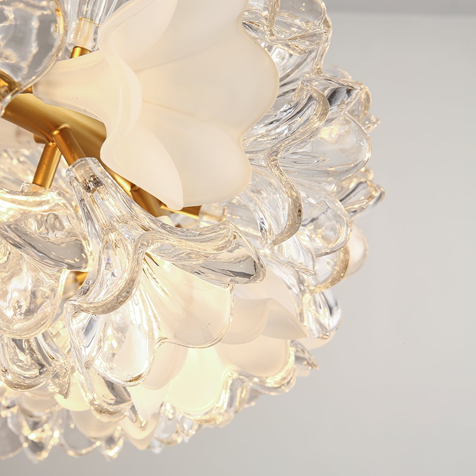 modern-gold-flush-mount-chandelier-with-hand-blown-glass-globes-for-living-room